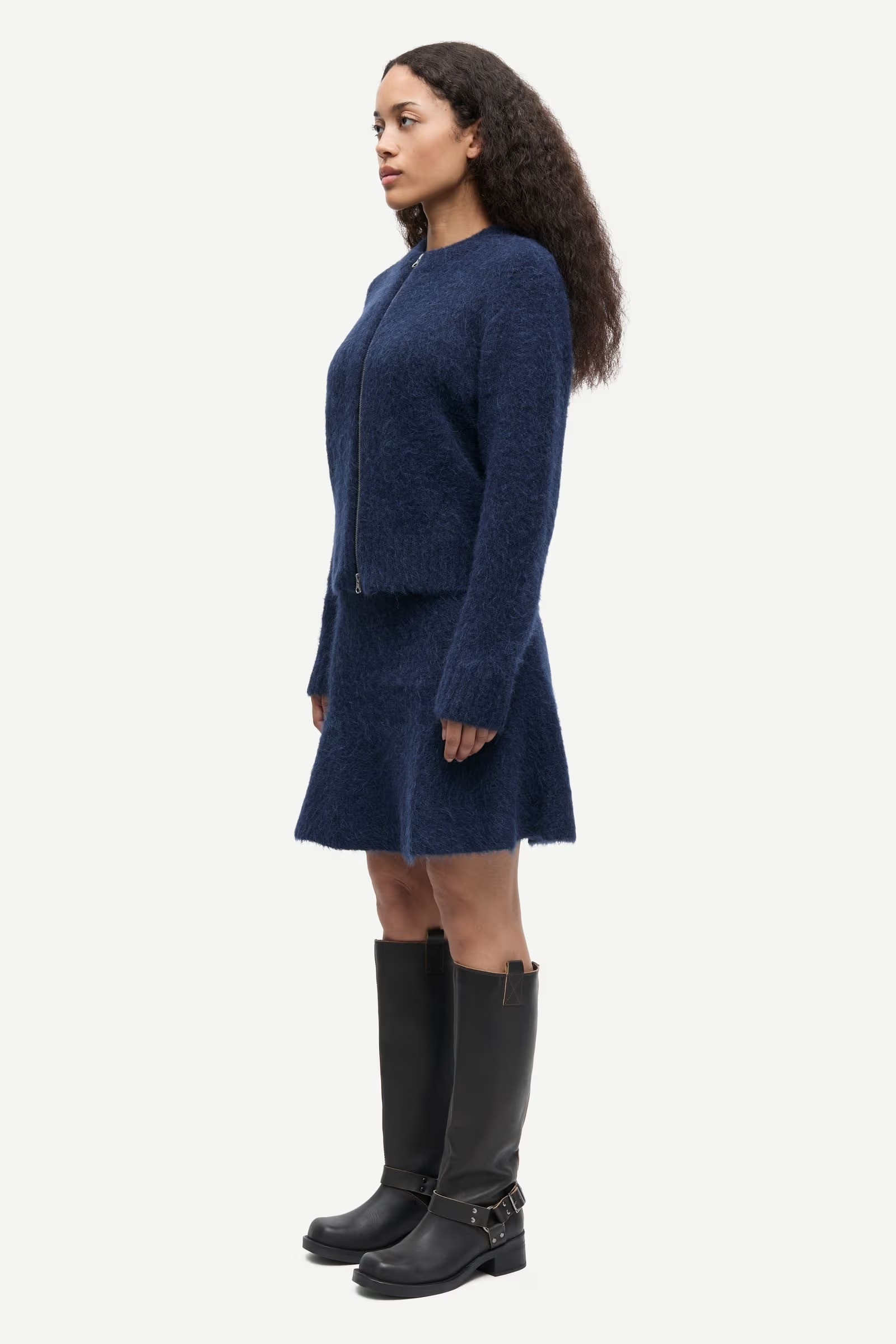 Samsoe Samsoe Sajeanine Zip Cardigan - 5