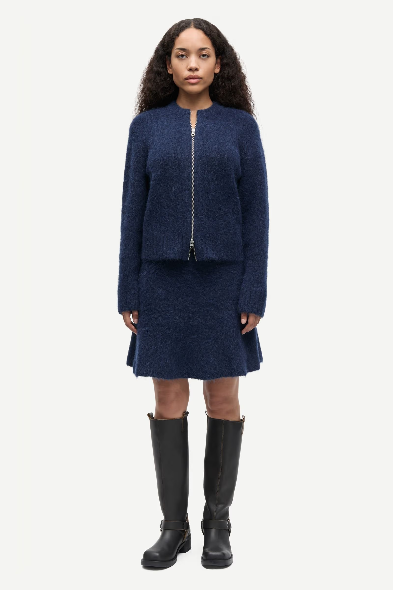 Samsoe Samsoe Sajeanine Zip Cardigan - 6