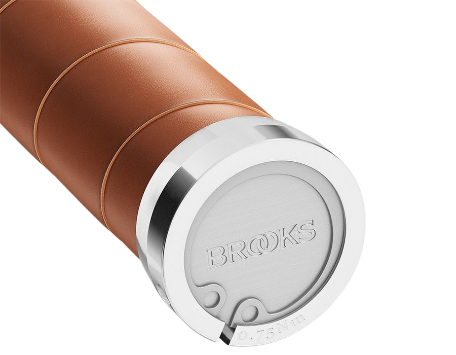 Handtag Brooks läder smalt 100/100 Honey - 2