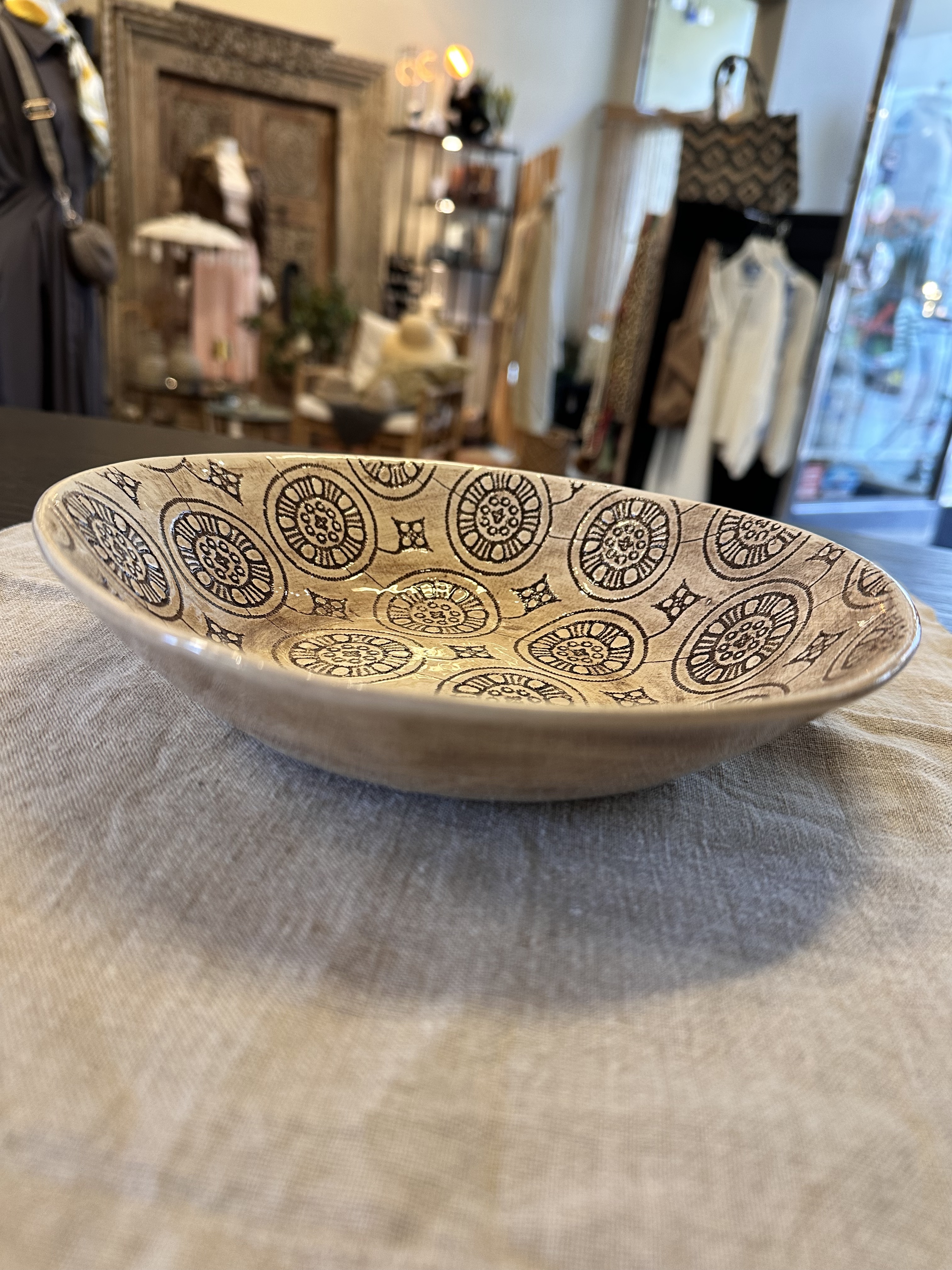 Skål - SPAGHETTI BOWL  23x5cm - Wonki Ware