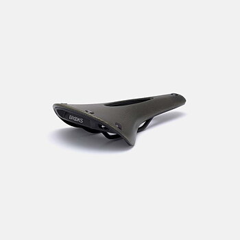 Sadel Brooks Cambium C17 carved mud green 164mm