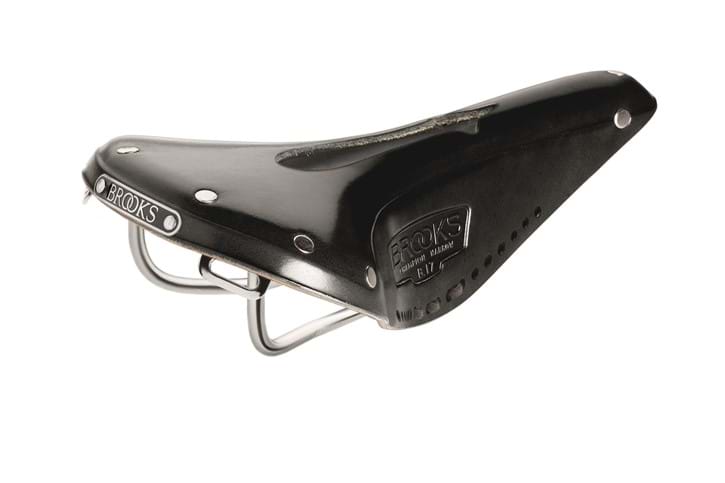 Brooks sadel B17 carved laced black