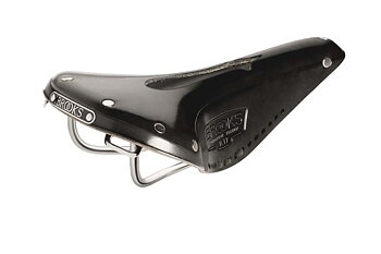 Brooks sadel B17 carved laced black
