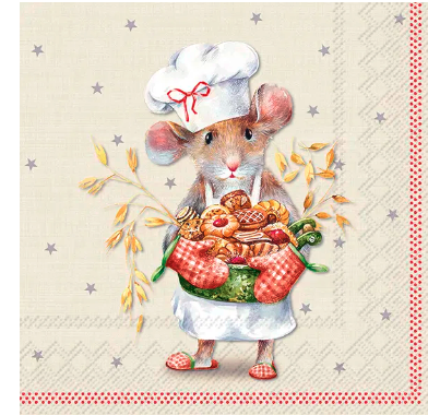 Servetter - ANNA BAKED - Kaffe