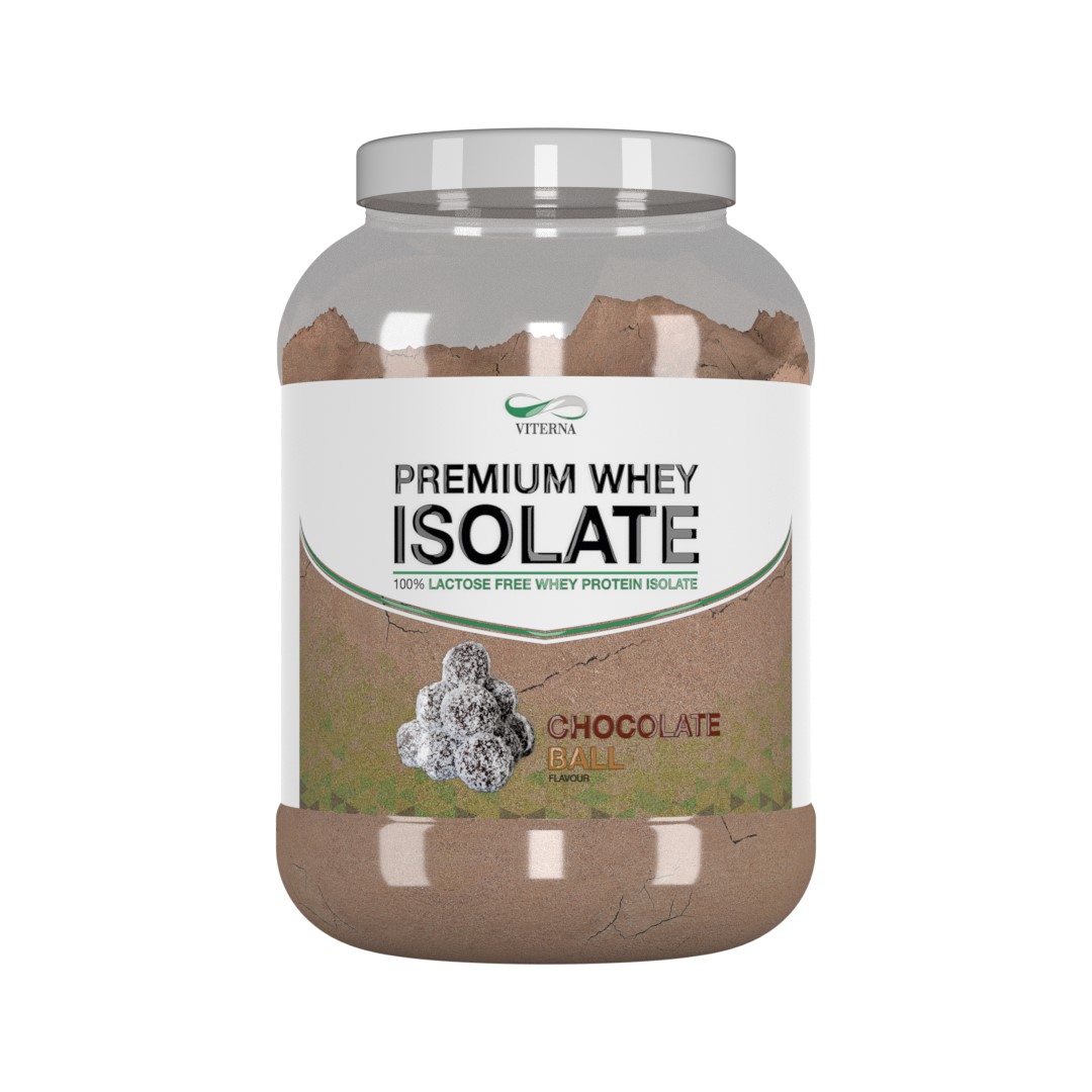 Viterna 100% Premium Whey Isolate Vassleproteinisolat 900 g, Chokladboll