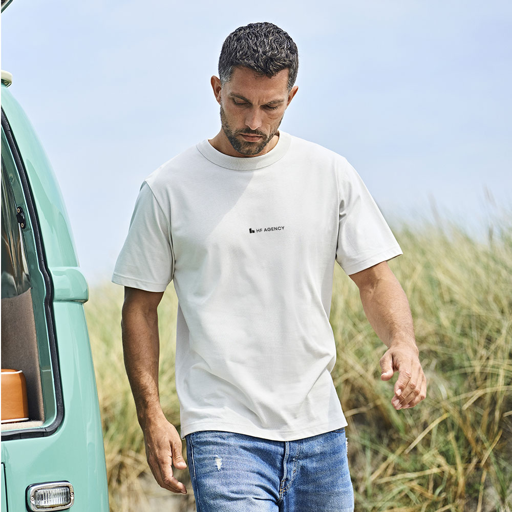 Urban Loose fit tee Beige