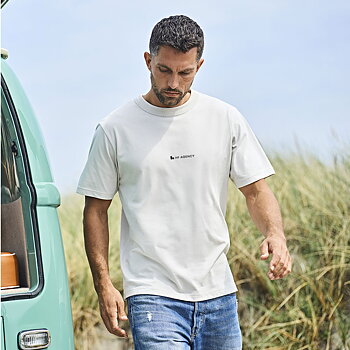Urban Loose fit tee Beige