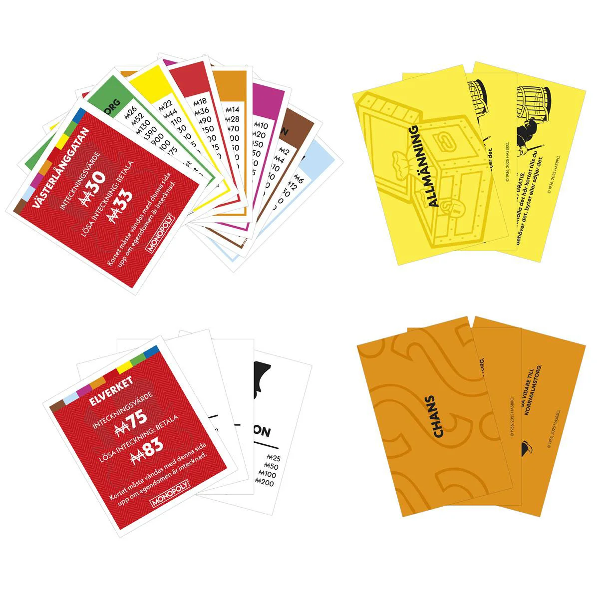 Monopolspel Classic (SE) – Hasbro - 6
