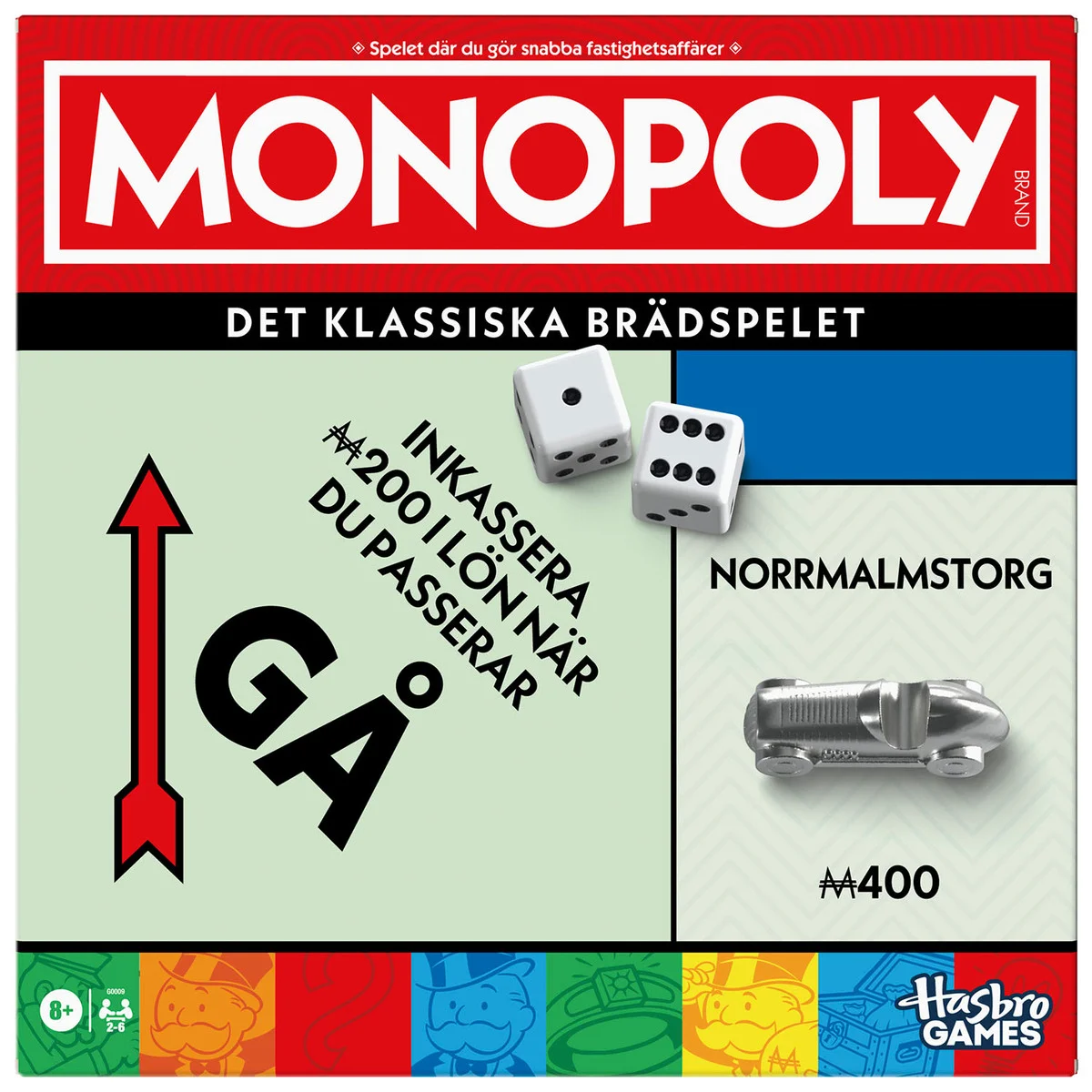 Monopolspel Classic (SE) – Hasbro