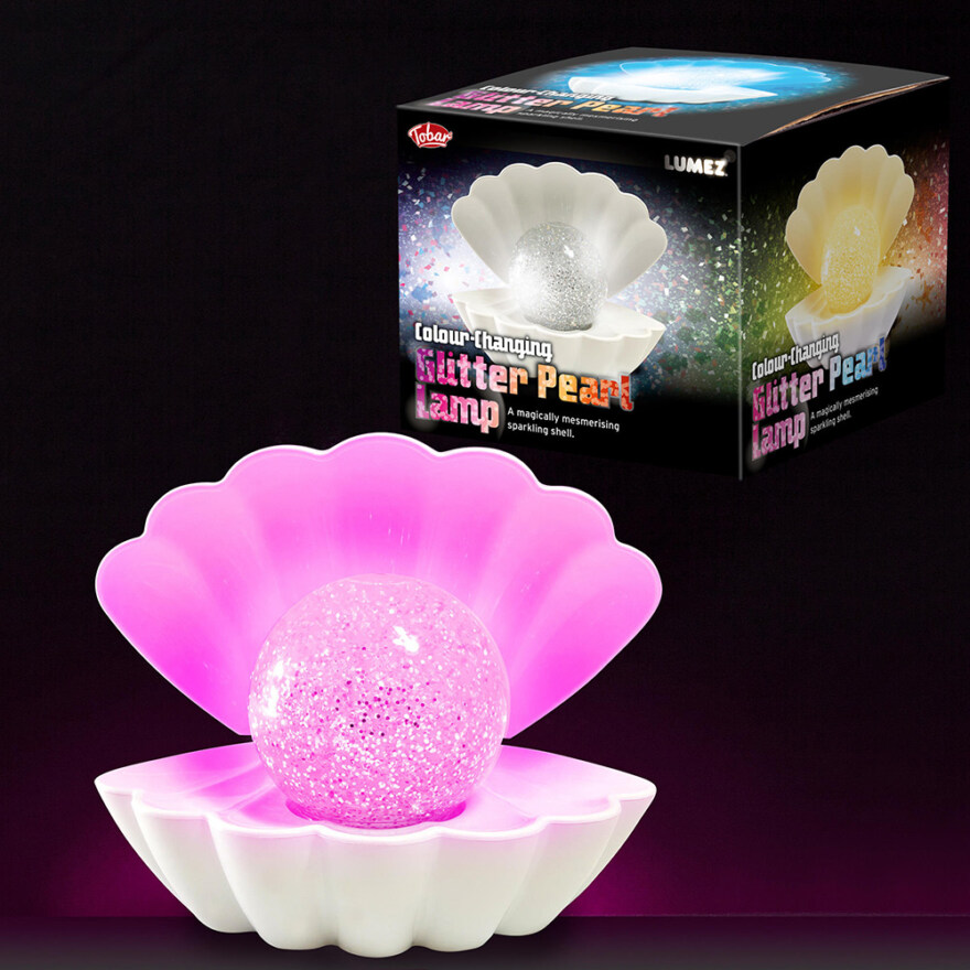 Lumez Colour  Changing Glitter Pearl Lamp