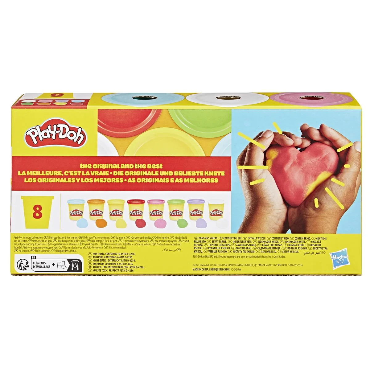 Play-Doh 8-pack, regnbåge