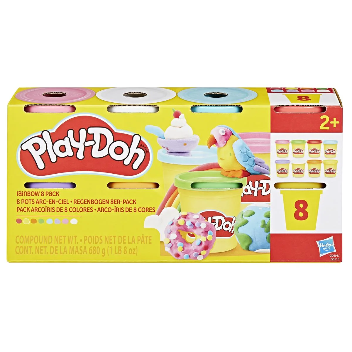 Play-Doh 8-pack, regnbåge - 4