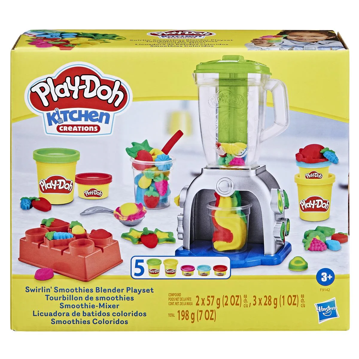 Play-Doh Kitchen Creations Swirlin' Smoothies Blender