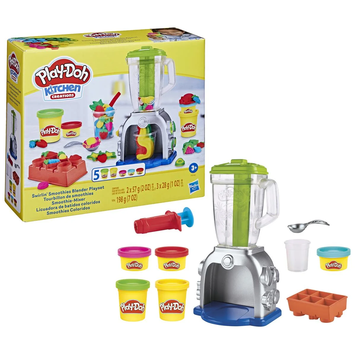 Play-Doh Kitchen Creations Swirlin' Smoothies Blender - 2