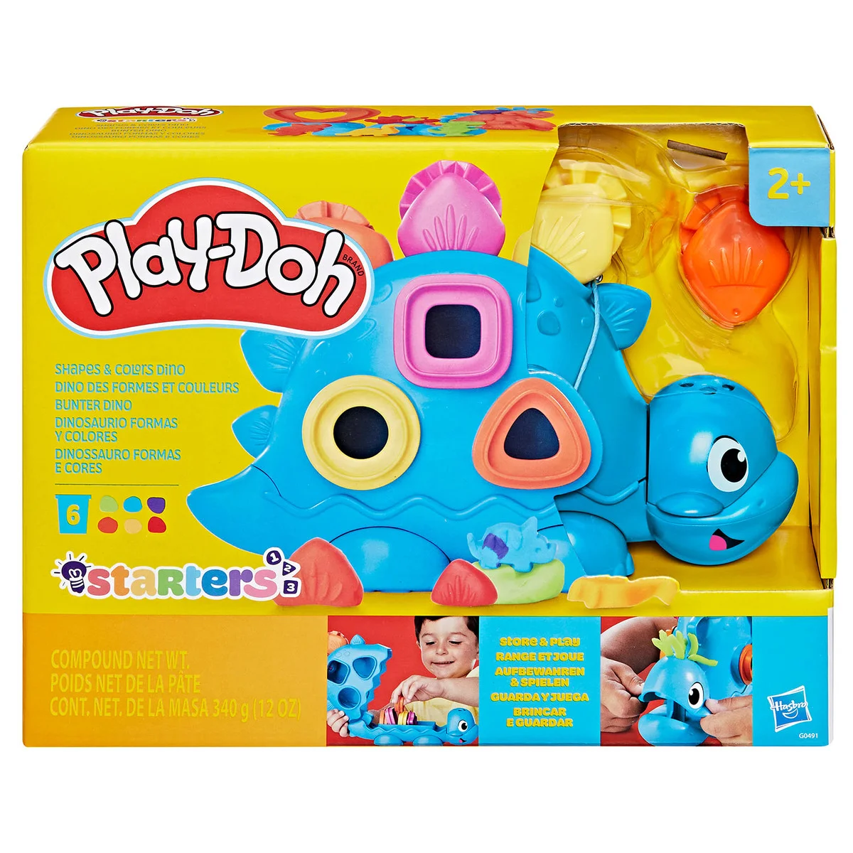 Play-Doh Shapes & Colours Dinosaur - 8