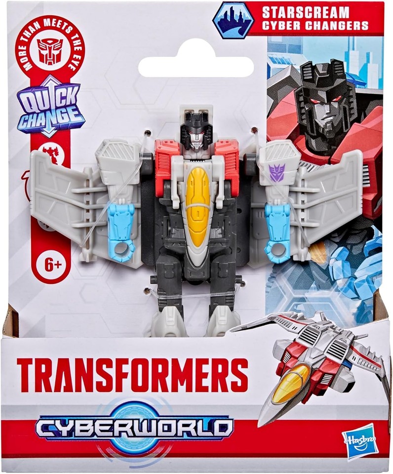 Transformers Cyberworld Cyber Changers, Starscream