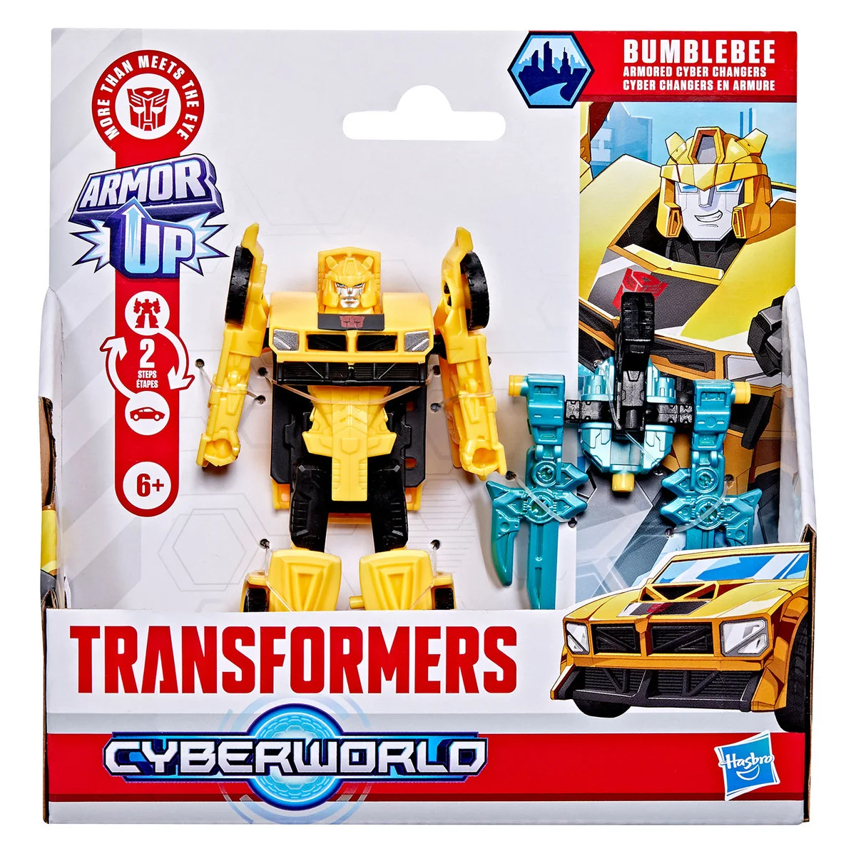 Transformers Cyberworld Armored Cyber Changers, Bumblebee