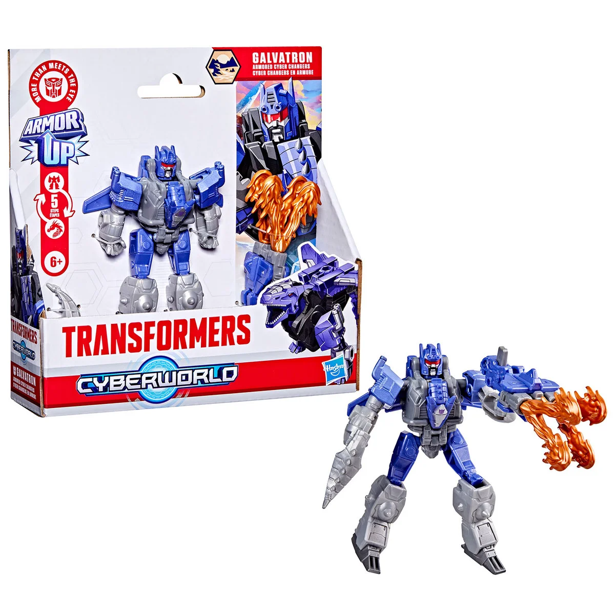 Transformers Cyberworld Armored Cyber Changers, Galvatron - 2
