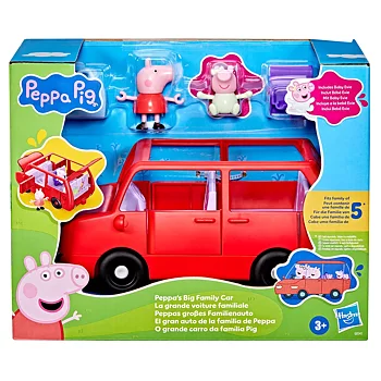 Greta Gris Big Family Car Lekset