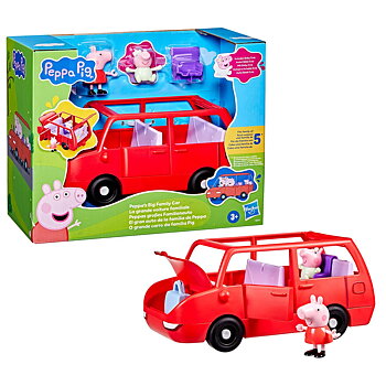 Greta Gris Big Family Car Lekset