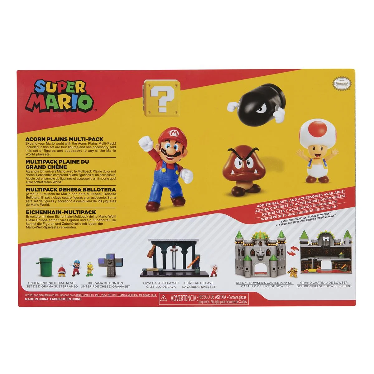 Nintendo Super Mario Acorn Plains Diorama - 6