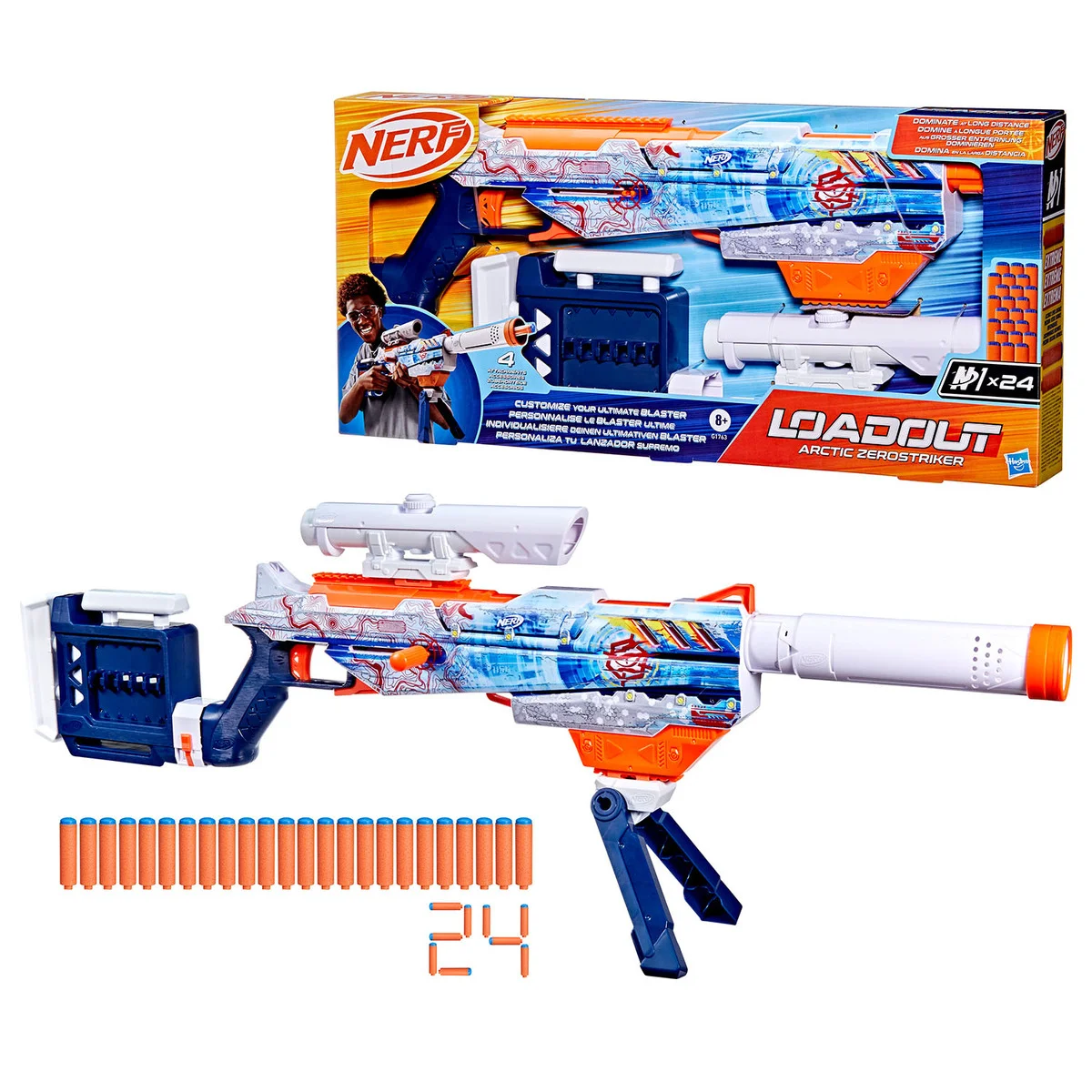 Nerf Loadout Arctic Zerostriker - 2