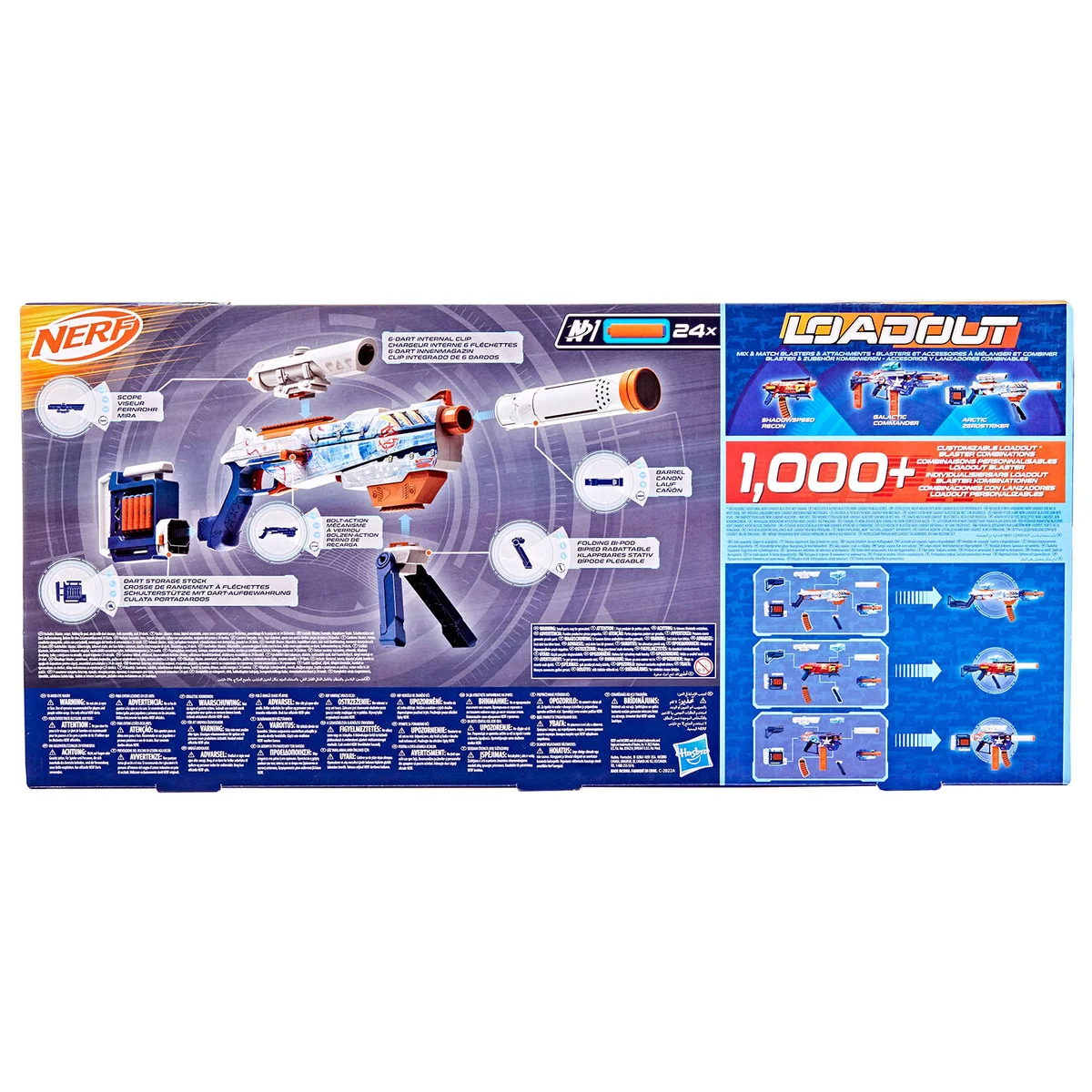 Nerf Loadout Arctic Zerostriker - 3