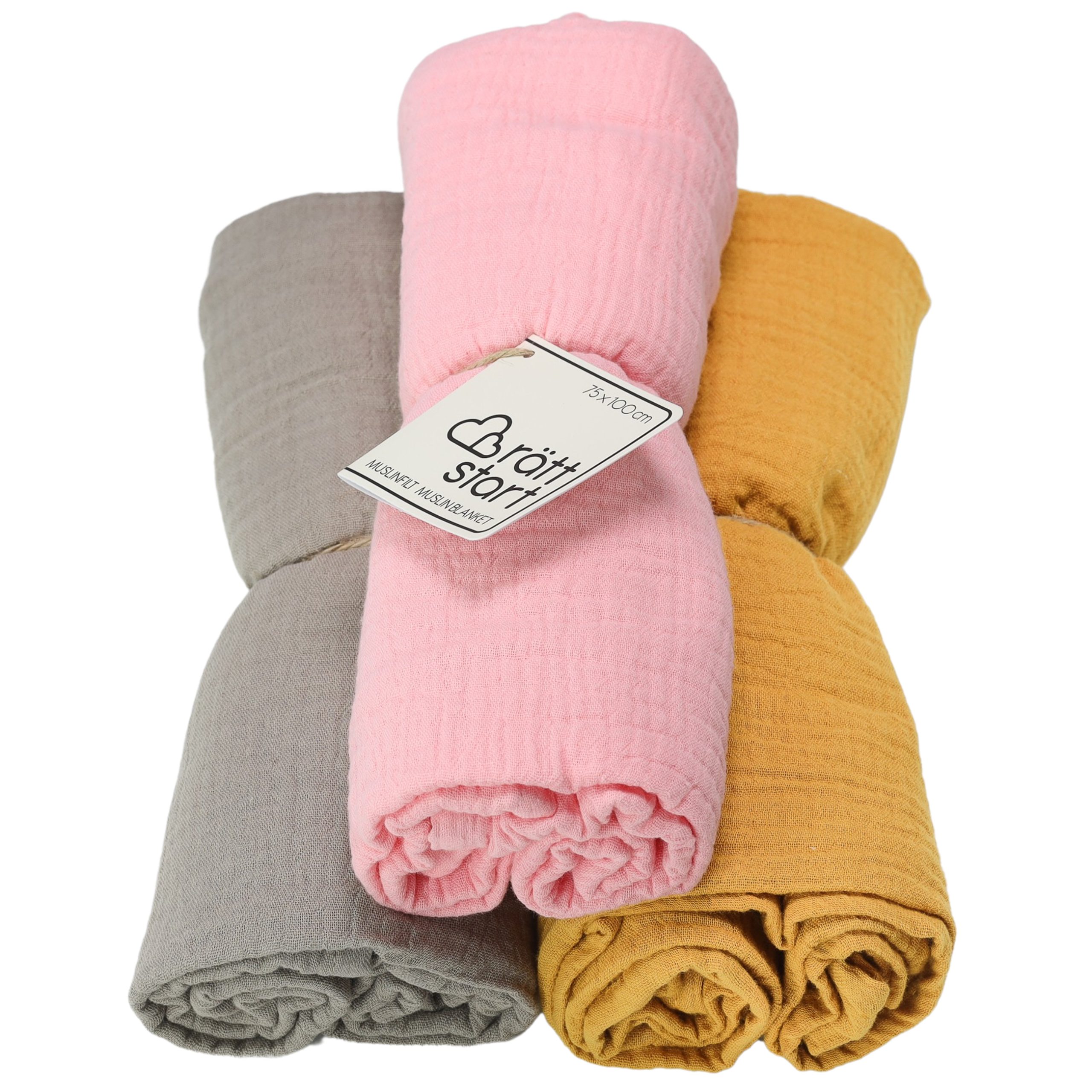 Rätt Start, Muslinfiltar, 3-pack