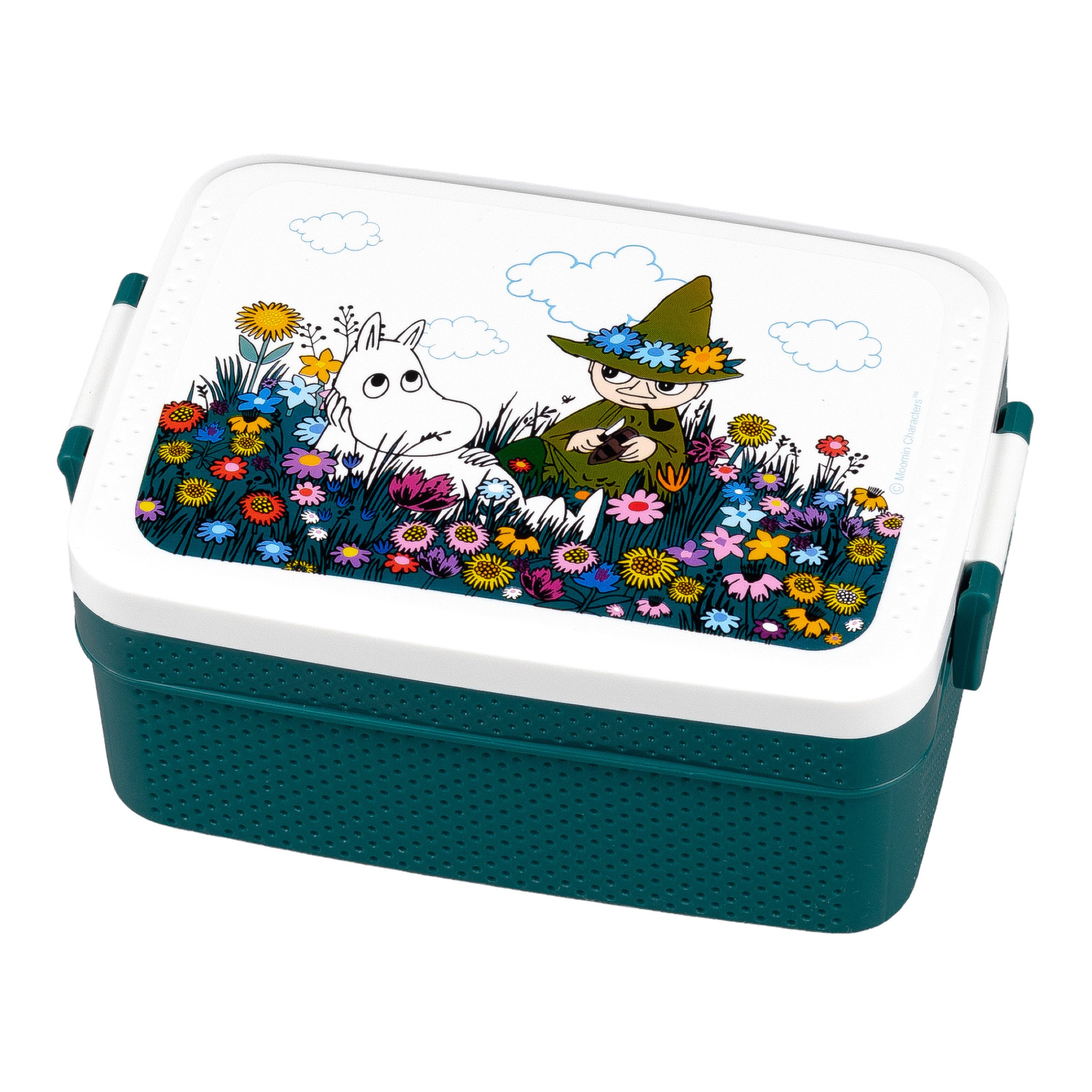 Mumin Äng, Lunchlåda, grön - 9