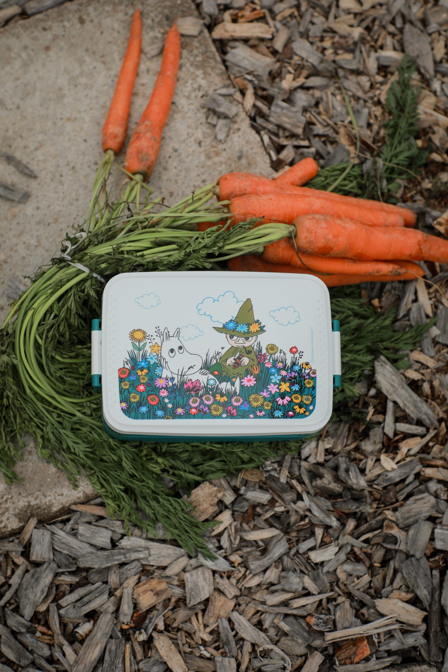 Mumin Äng, Lunchlåda, grön - 4