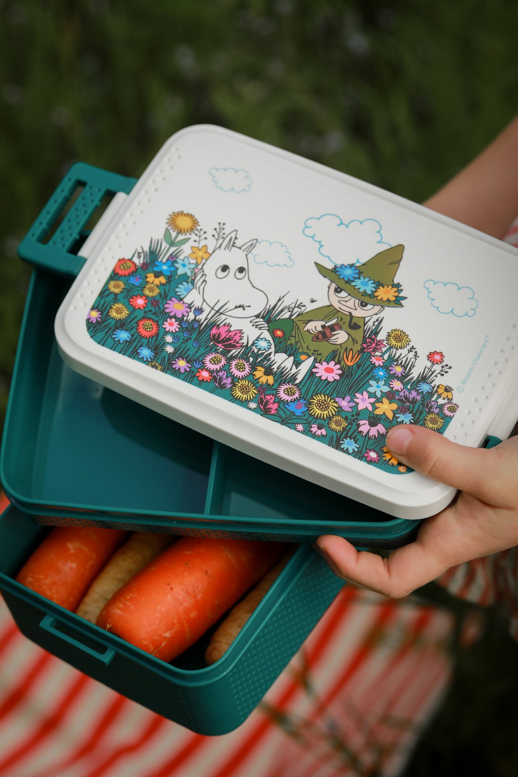Mumin Äng, Lunchlåda, grön - 3