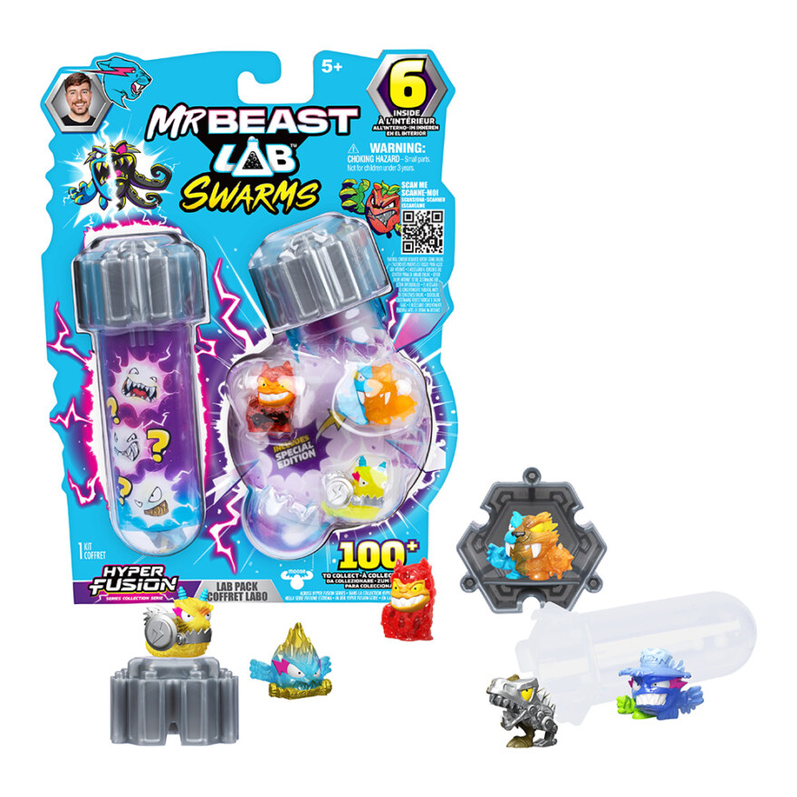 Mr. Beast Lab Swarms Fusion, 6-pack - 6