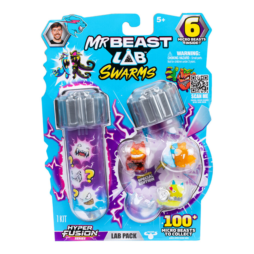 Mr. Beast Lab Swarms Fusion, 6-pack