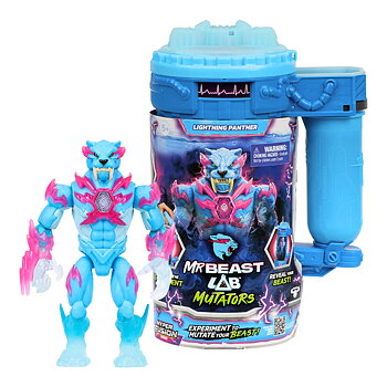 Mr. Beast Lab Mutators Mutation Chamber, Lightning Panther