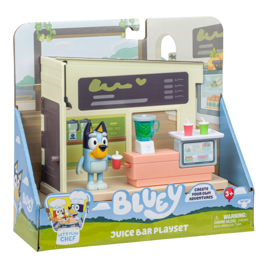 Bluey Mini Playset Juice Bar