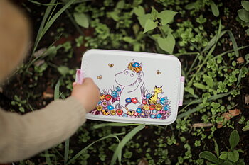 Mumin Äng, Lunchlåda, rosa