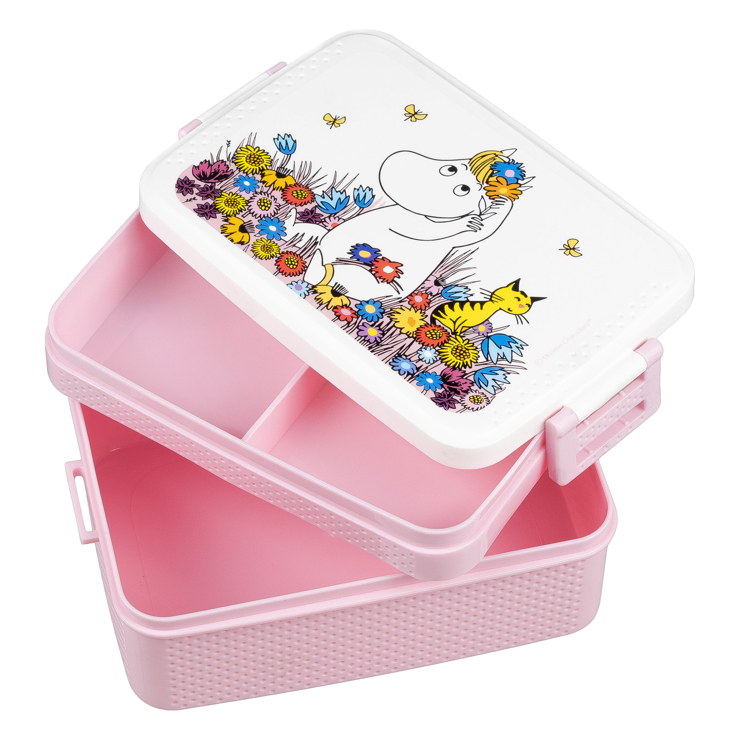 Mumin Äng, Lunchlåda, rosa - 5