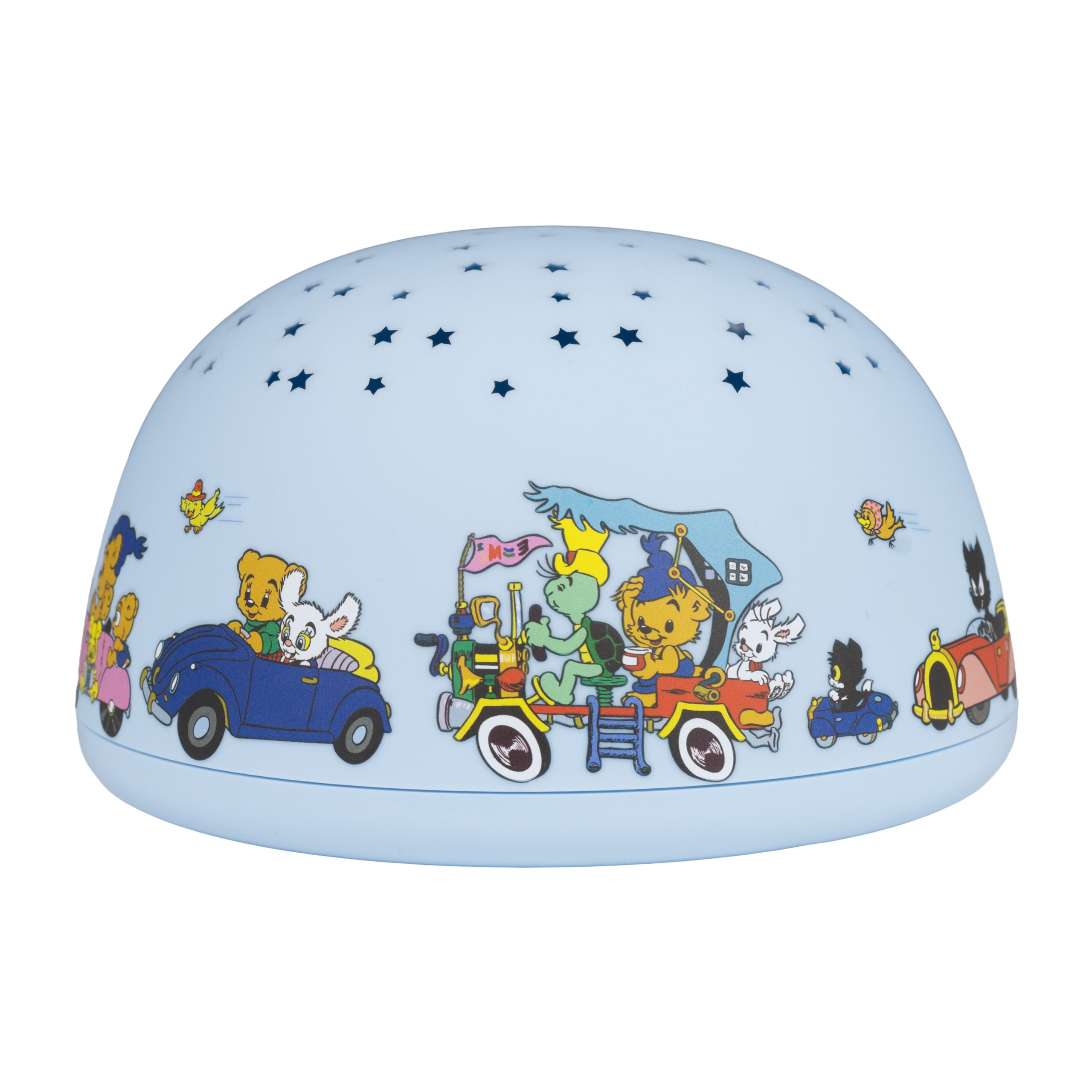 Bamse, Nattlampa med stjärnhimmel och musik