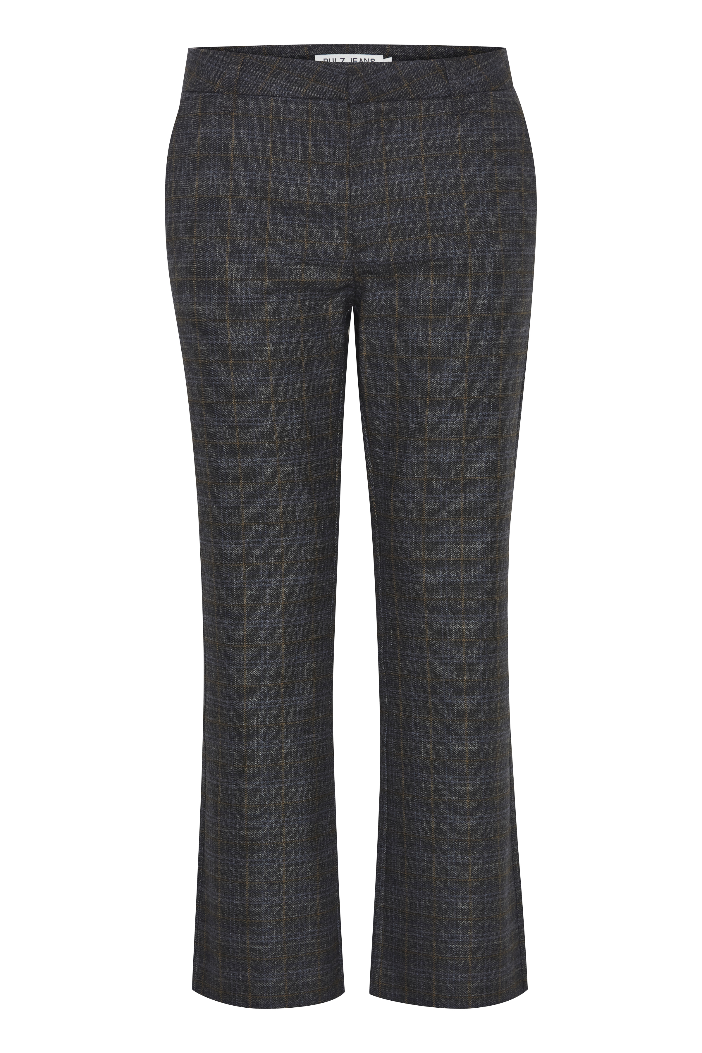Bindy HW Check Kick Flare Pant  Rutig byxa