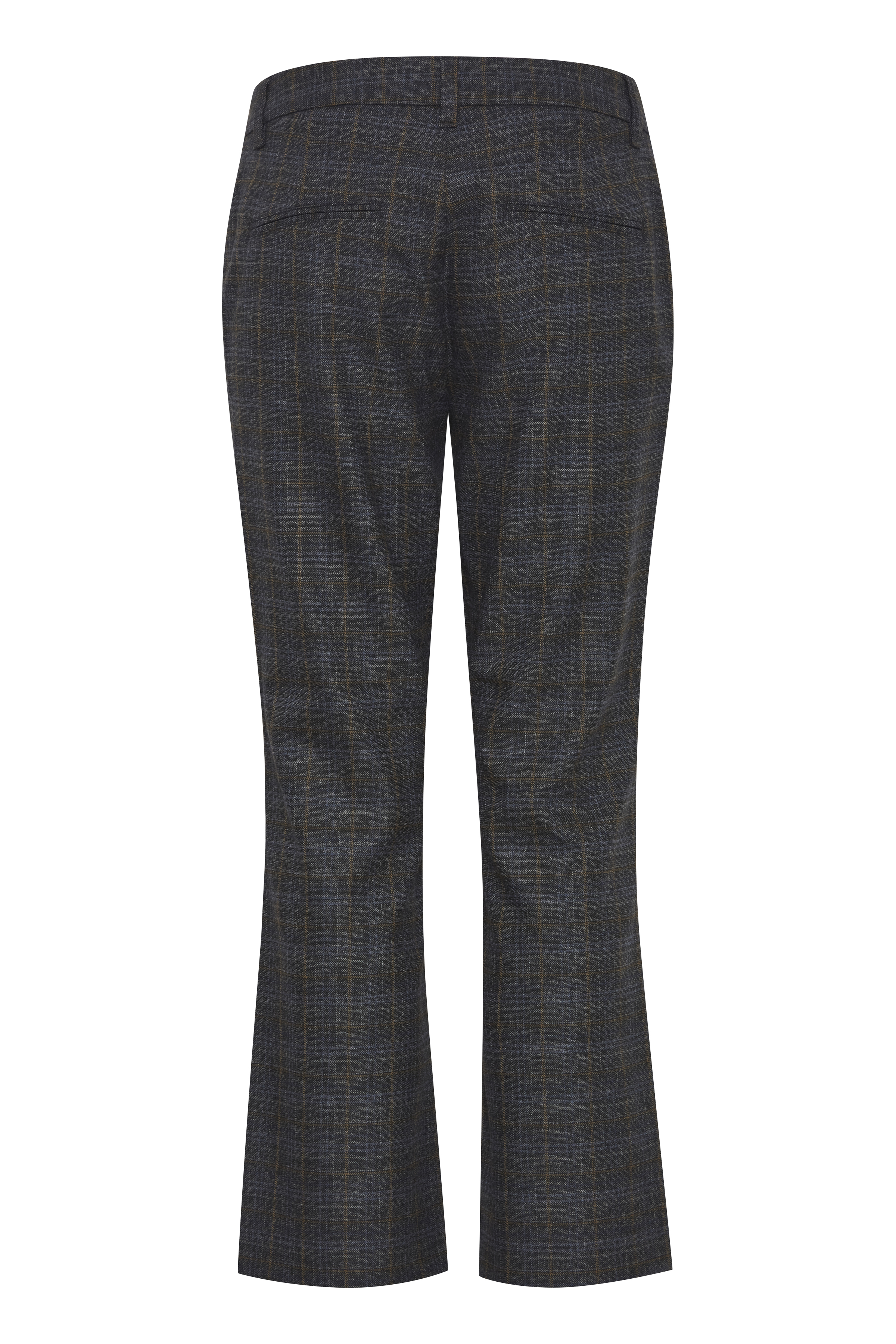 Bindy HW Check Kick Flare Pant  Rutig byxa