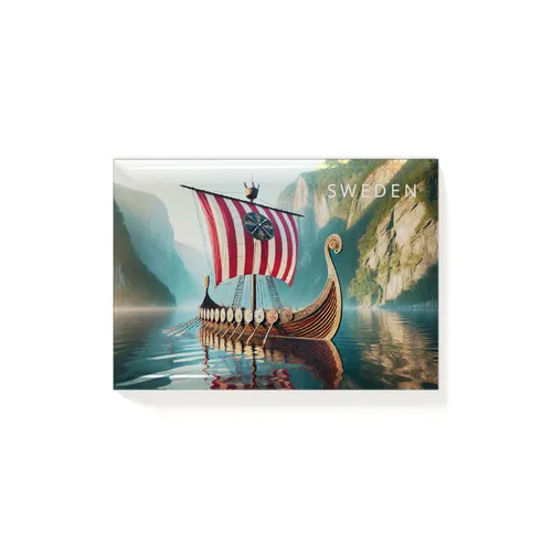 Magnet Vikingskepp Sweden