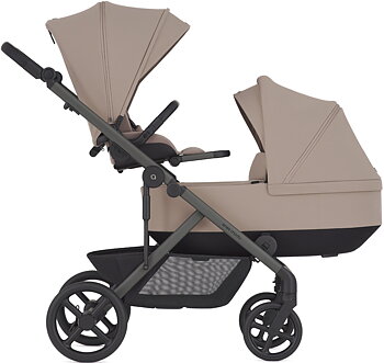 Anex Modu Double Syskonvagn – Flexibel Kombivagn för Syskon (1 Liggdel + 1 Sittdel)