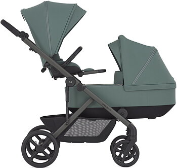 Anex Modu Double Syskonvagn – Flexibel Kombivagn för Syskon (1 Liggdel + 1 Sittdel)