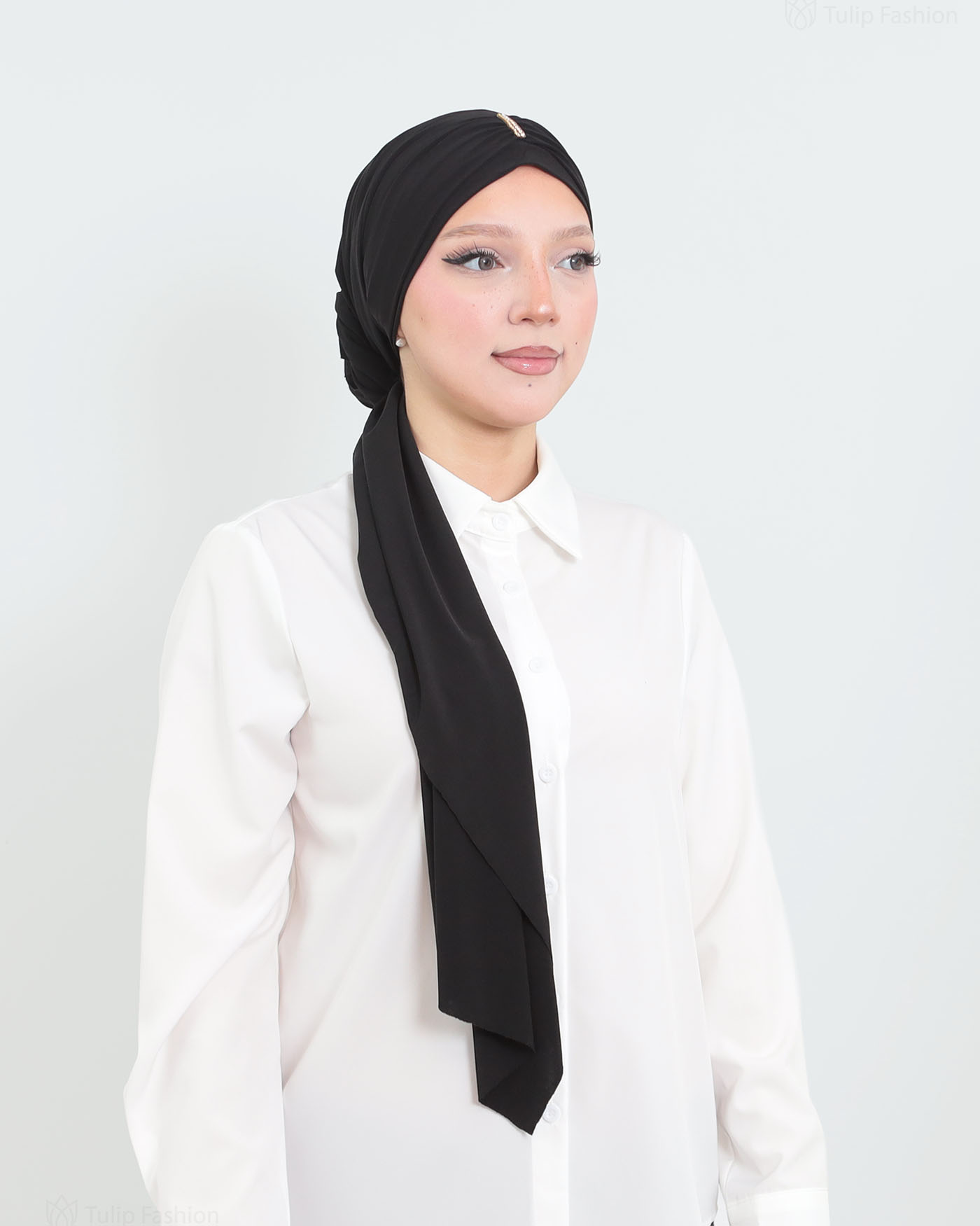 Turban - Soraya - Schwarz - 2