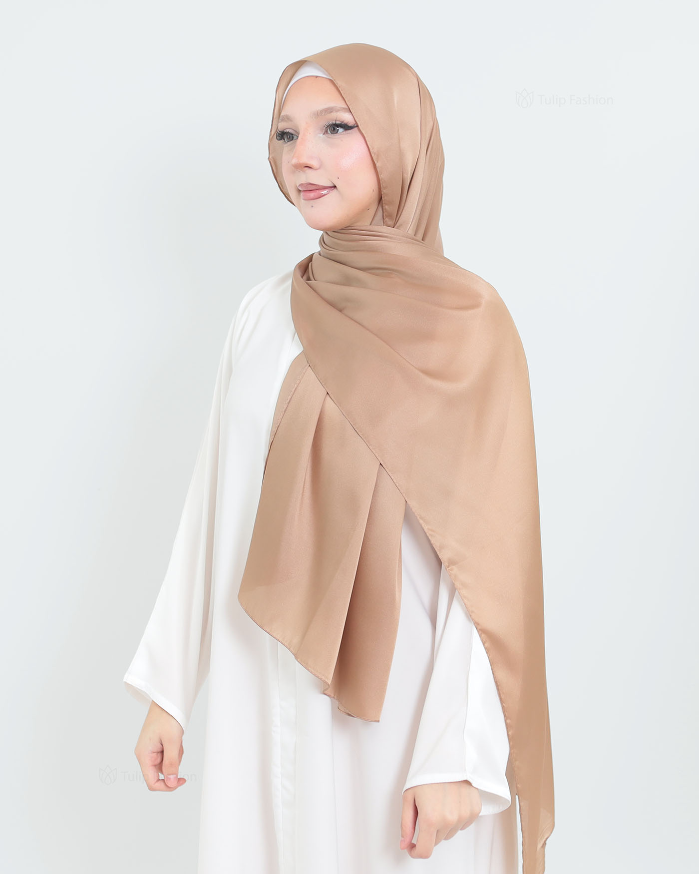 Hijab - Sonia - Caramel brown - 2
