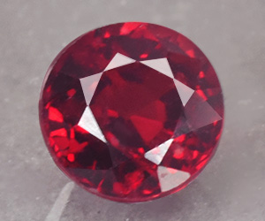 Gema de espinela roja natural certificada, muy rara, procedente de Mogok, Birmania. - 4