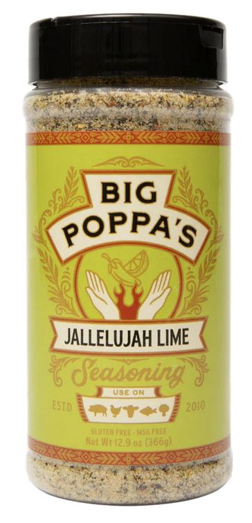 Big Poppa's Jallelujah Lime Seasoning 366 gr