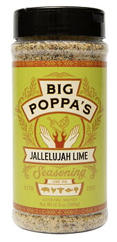 Big Poppa's Jallelujah Lime Seasoning 366 gr