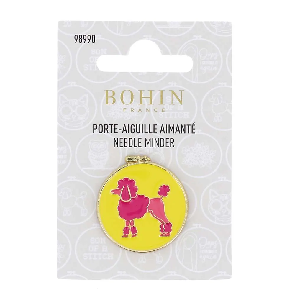 Nålhållare magnet Rosa pudel - 2