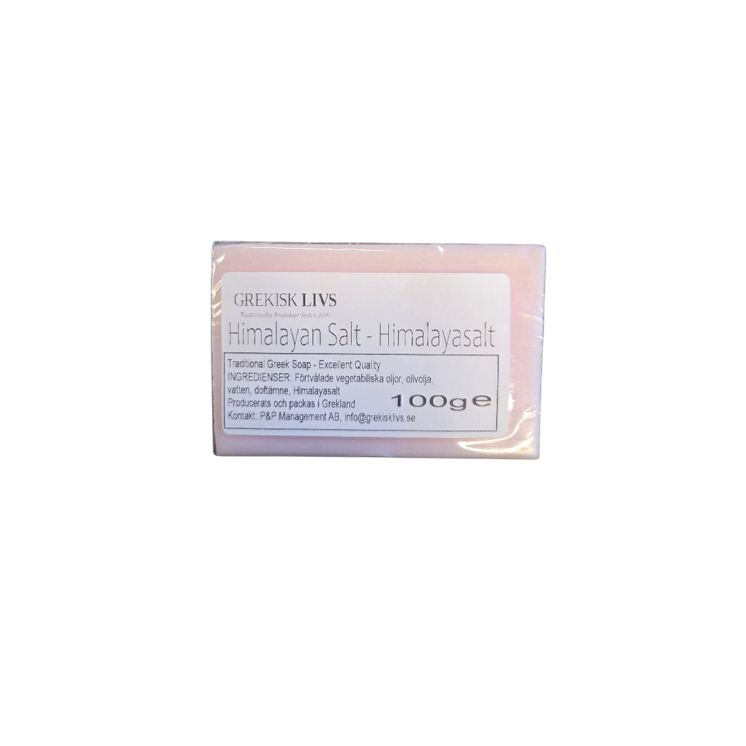 olivtvål, Traditional Greek Himalayan salt soap 100gr. - Grekisk Livs